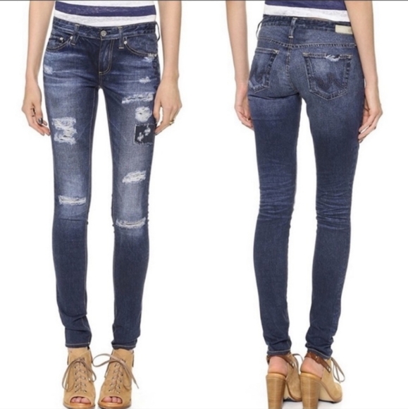 AG Adriano Goldschmied The leggings digital luxe denim - Picture 1 of 11
